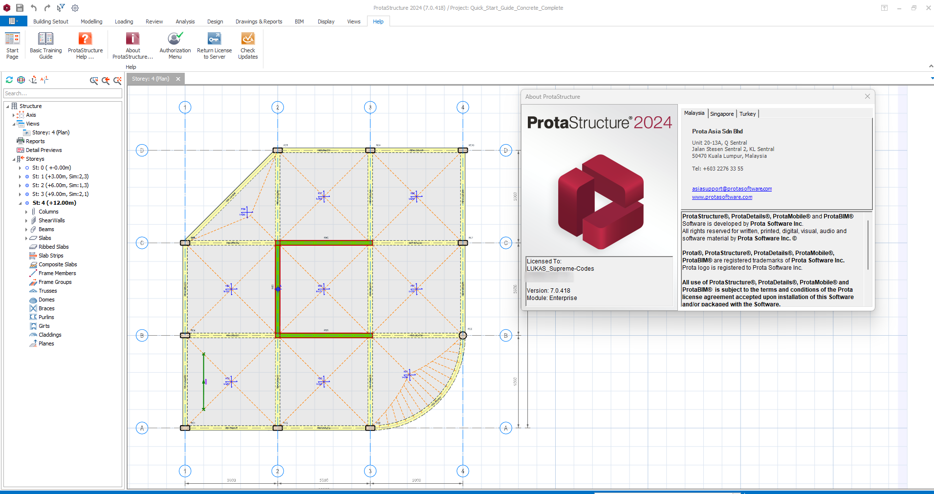 ProtaStructure 2024   PS2 